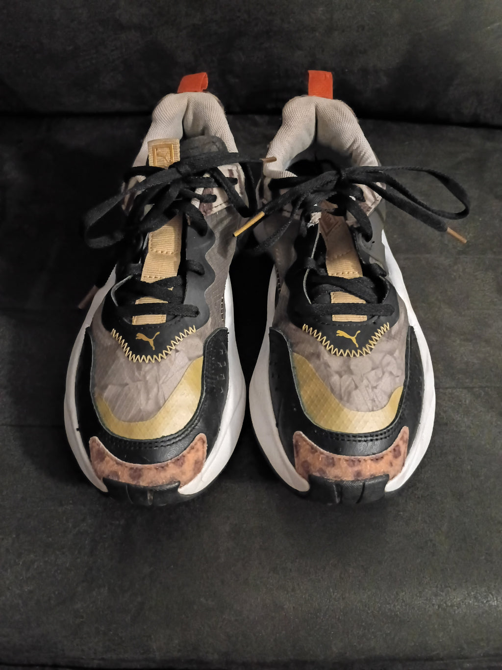 Puma Wmns Rise 'Wild Cats - Black White Leopard